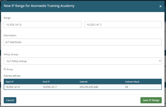 An example fully completed An example fully completed
